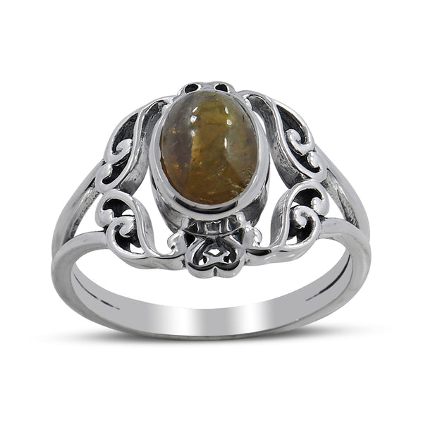 925 Silver Rainbow Moonstone Rings