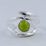 925 Sterling Silver Idocrase Rings