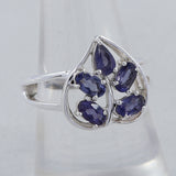 925 Sterling Silver Peridot Rings