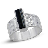 925 Sterling Silver Tourmaline Ring