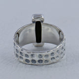 925 Sterling Silver Tourmaline Ring