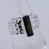 925 Sterling Silver Tourmaline Ring