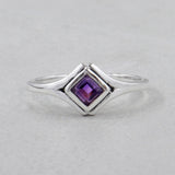 925 Sterling Silver Peridot Rings