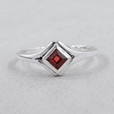 925 Sterling Silver Peridot Rings