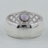 925 Sterling Silver Blue Topaz Ring