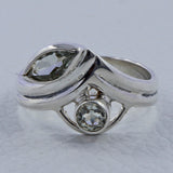 Natural Garnet Sterling Silver Ring
