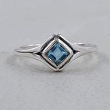 925 Sterling Silver Peridot Rings