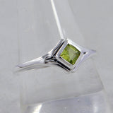 925 Sterling Silver Peridot Rings