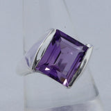 Amethyst Sterling Silver Rings