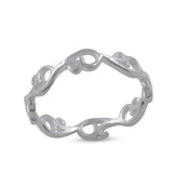 925 Sterling Silver Band Rings