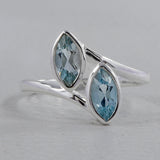 925 Sterling Silver Garnet Rings
