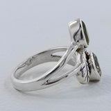 925 Sterling Silver Blue Topaz Rings