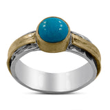 Green Emerald Silver Rings