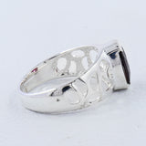 925 Sterling Silver Garnet Rings