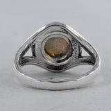 Labradorite Silver Rings