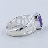 925 Sterling Silver Garnet Rings