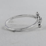 Natural Amethyst Silver Rings