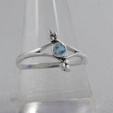 Natural Amethyst Silver Rings