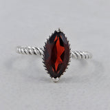 925 Sterling Silver Amethyst Rings