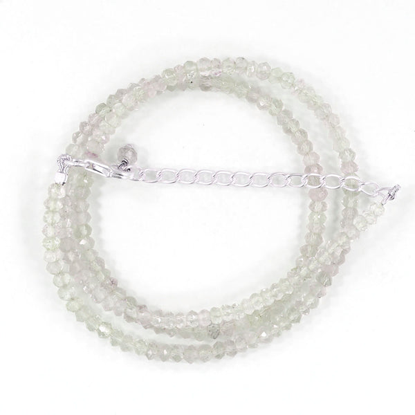 Green Amethyst Beads Necklace