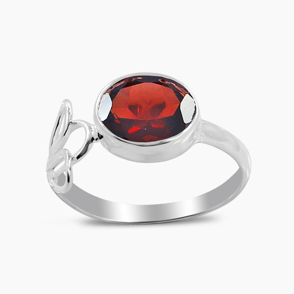 925 Sterling Silver Amethyst Ring