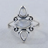925 Sterling Silver Black Onyx Rings