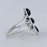 925 Sterling Silver Black Onyx Rings