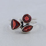 925 Sterling Silver Amethyst Ring