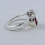 925 Sterling Silver Amethyst Ring