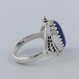 Natural Mexican Turquoise Silver Rings
