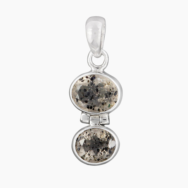 925 Sterling Silver Singing Quartz Pendants