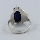 Natural Mexican Turquoise Silver Rings