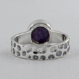 925 Sterling Silver Larimar Ring