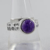 925 Sterling Silver Larimar Ring