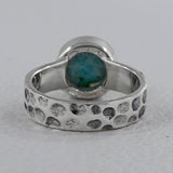 925 Sterling Silver Larimar Ring