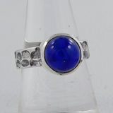 925 Sterling Silver Larimar Ring