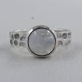 925 Sterling Silver Larimar Ring
