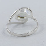 Natural Amethyst Silver Ring