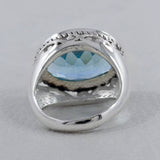 925 Sterling Silver Green Amethyst Rings