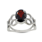 925 Sterling Silver Peridot Ring