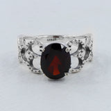 925 Sterling Silver Peridot Ring