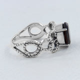 925 Sterling Silver Peridot Ring