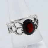 925 Sterling Silver Peridot Ring