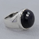925 Sterling Silver Black Onyx Ring