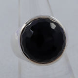 925 Sterling Silver Black Onyx Ring