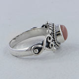 925 Sterling Silver Garnet Rings