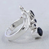 925 Sterling Silver Black Onyx Rings