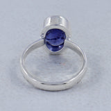 925 Sterling Silver Iolite Ring