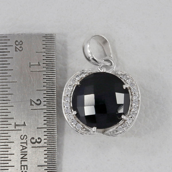 925 Sterling Silver Black Onyx Pendants