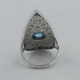 Ethiopian Opal 925 Silver Rings